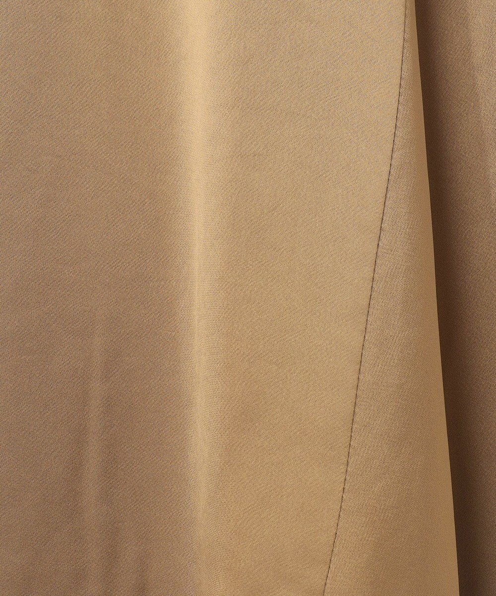 GRACE CONTINENTAL サテンミリタリーロングスカート