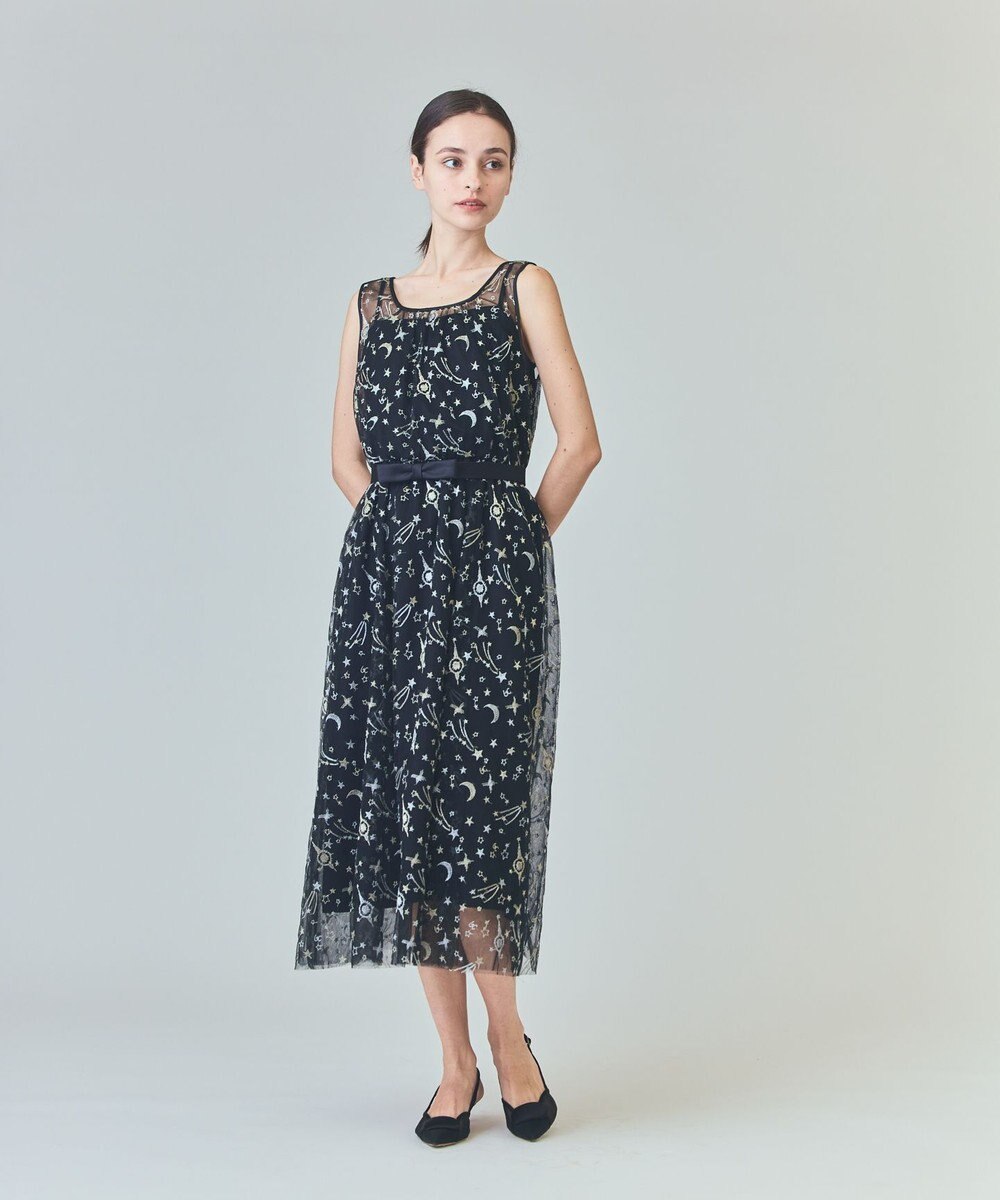 GRACE CONTINENTAL スペースembチュールドレス 