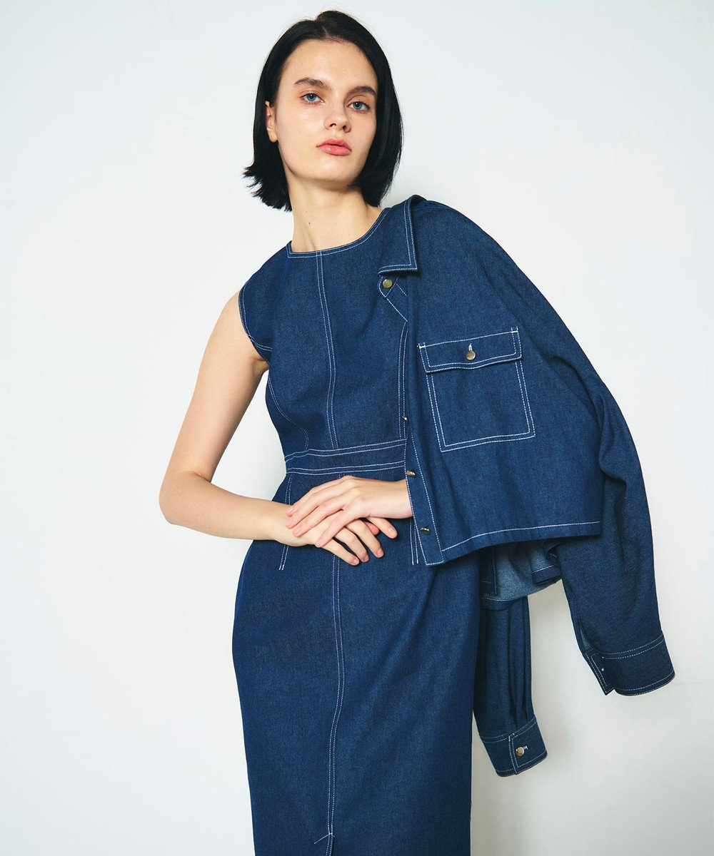 GRACE CONTINENTAL セットデニムワンピース