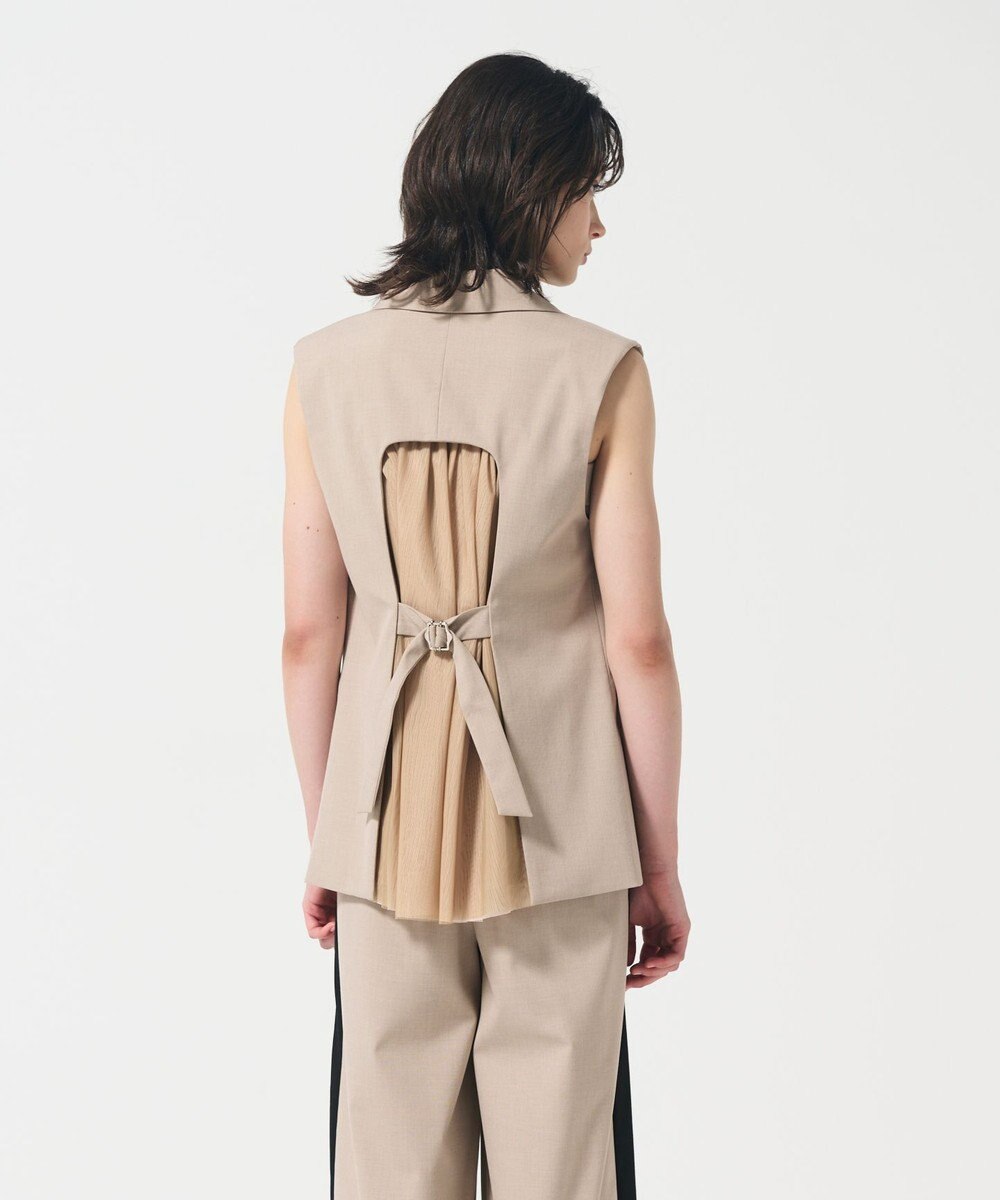 GRACE CONTINENTAL バックチュールジレ 