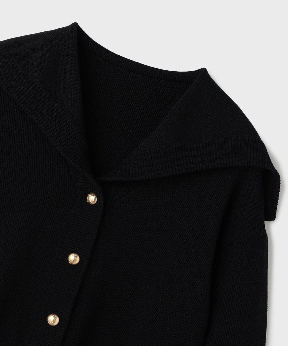 GRACE CONTINENTAL セーラーカラーニットトップ 