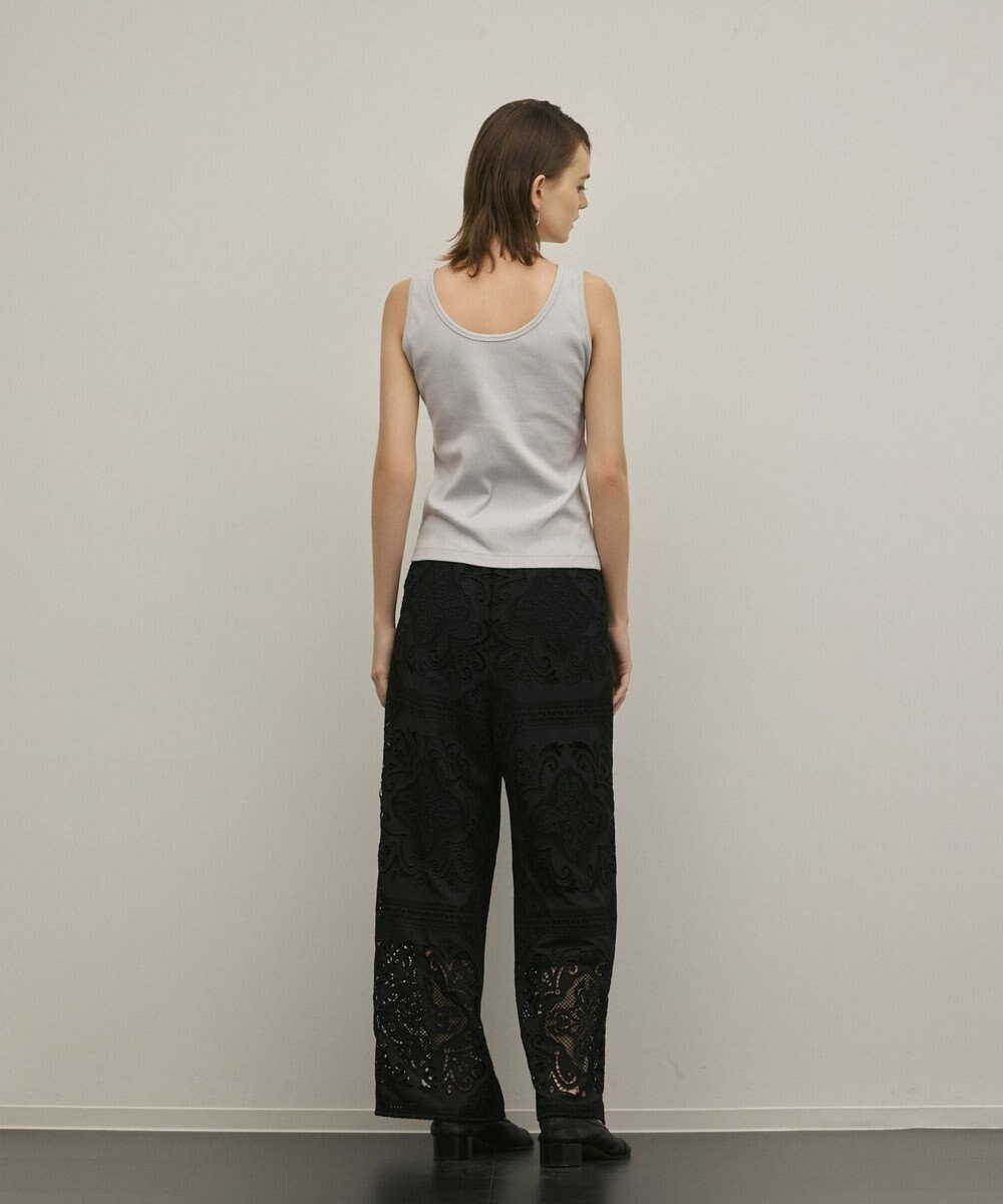 GRACE CONTINENTAL パネル刺繍パンツ 