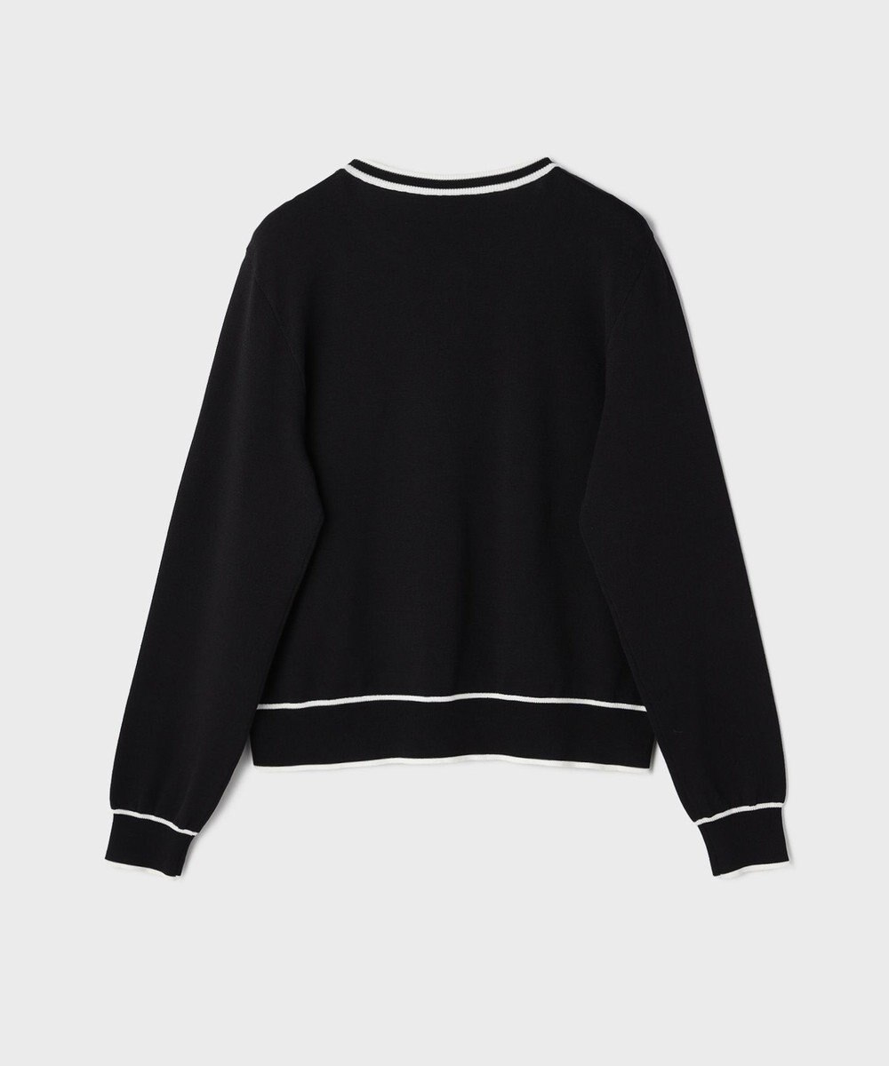 GRACE CONTINENTAL フラワープリントニットカーディガン 