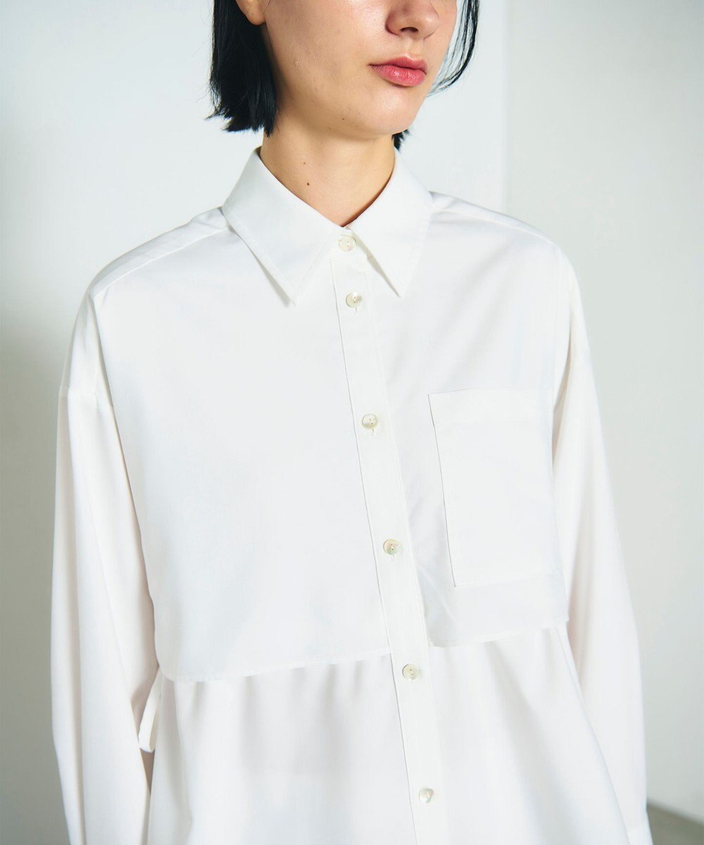 GRACE CONTINENTAL レイヤードドロストシャツ 