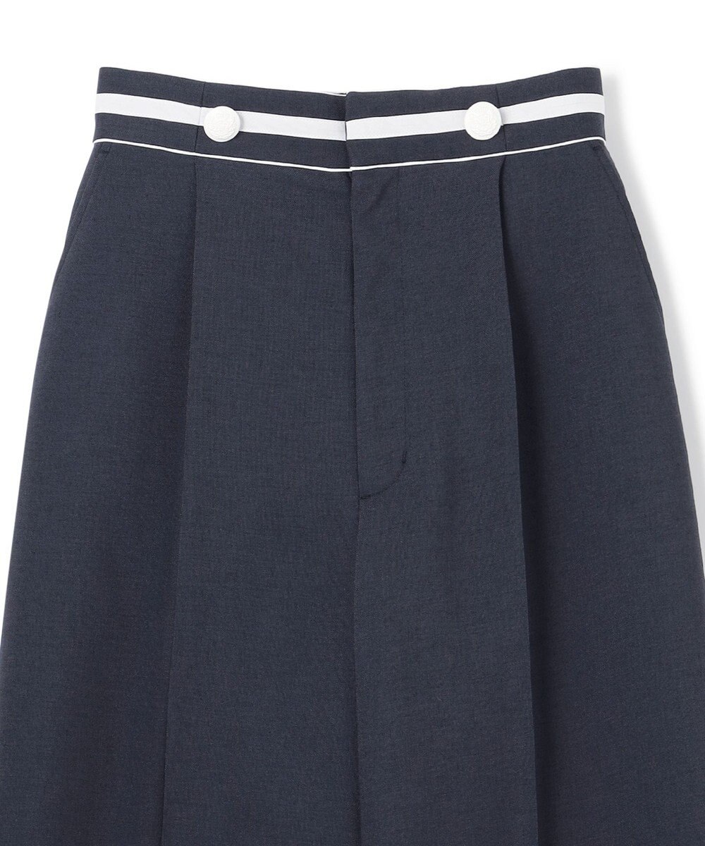 GRACE CONTINENTAL タックワイドパンツ 