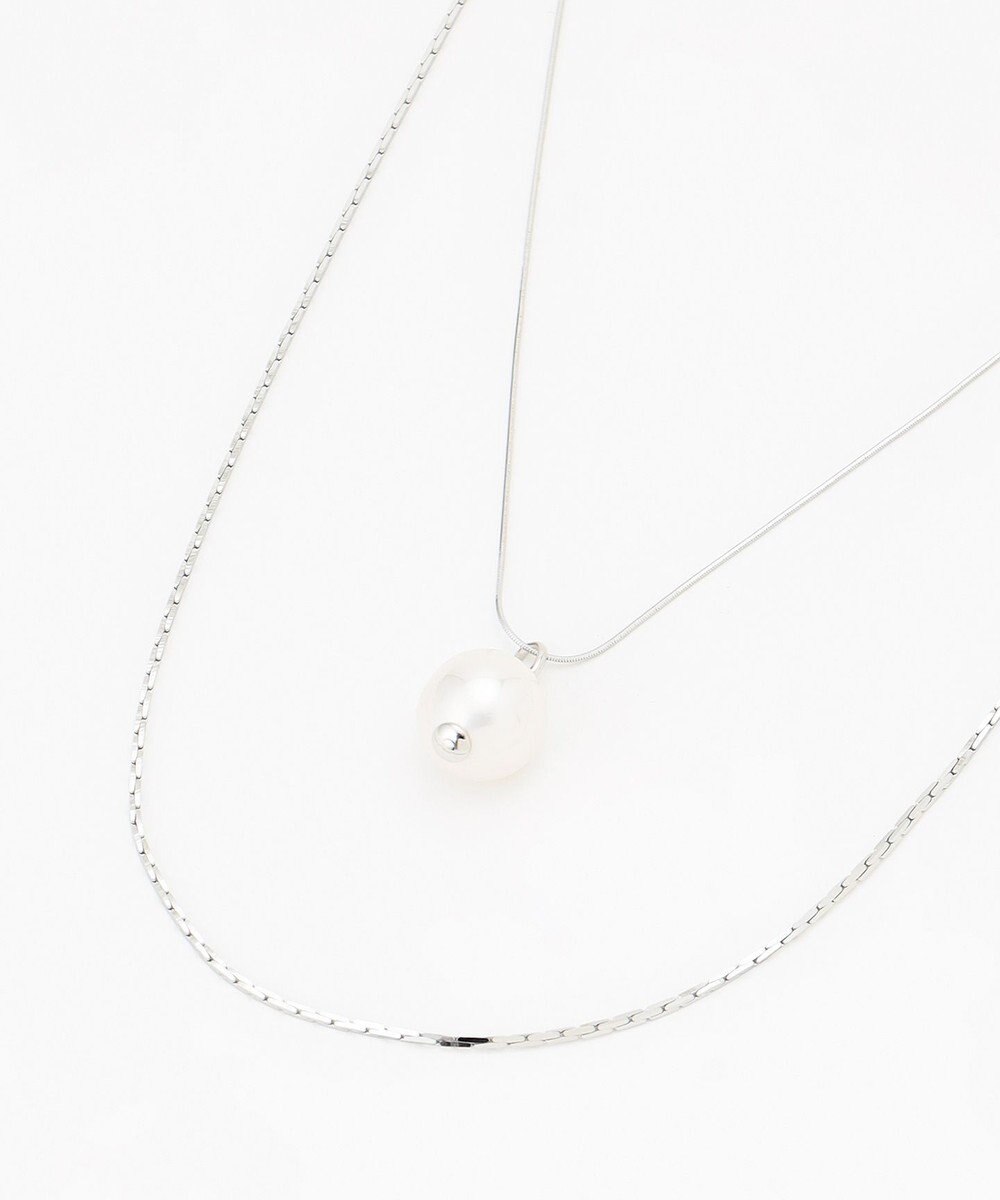 GRACE CONTINENTAL パールレイヤードネックレス 