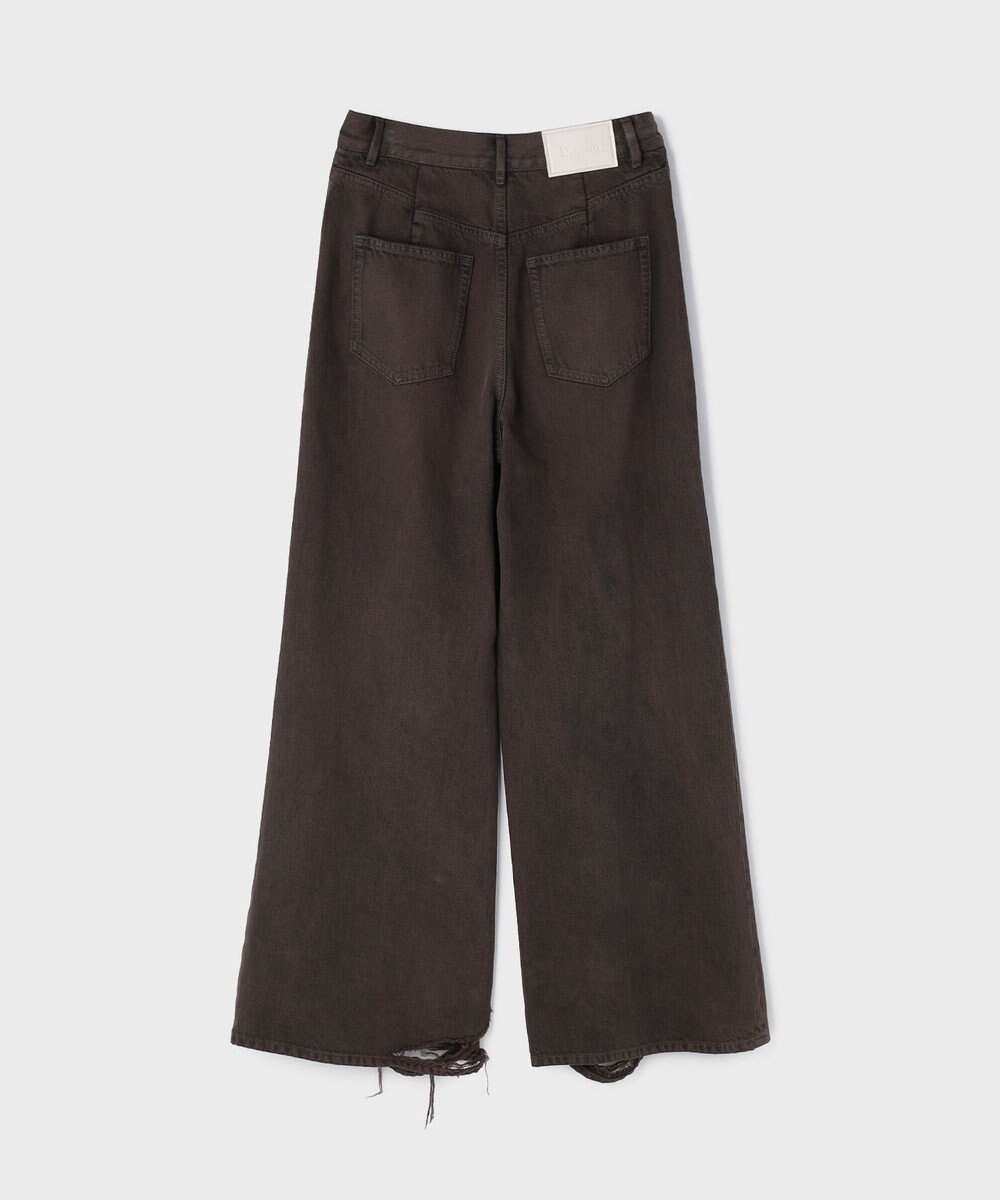 GRACE CONTINENTAL バギーデニムパンツ 