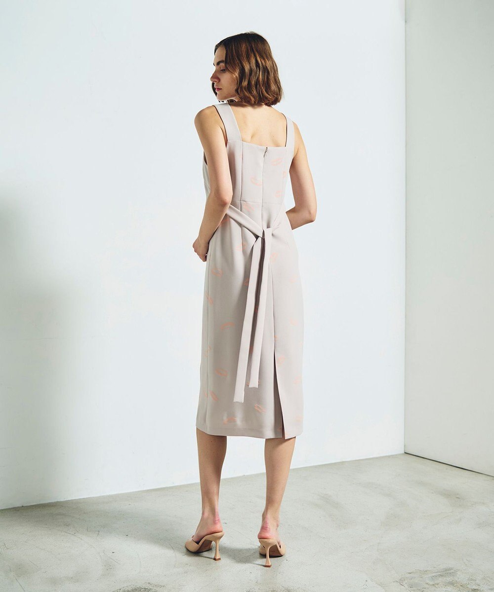 GRACE CONTINENTAL リップモチーフドレス