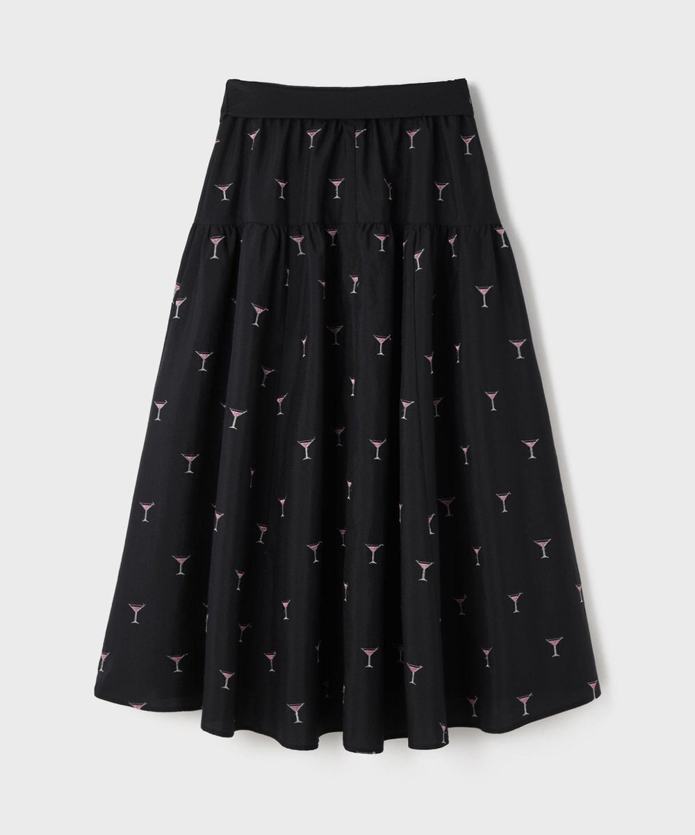 GRACE CONTINENTAL カクテルモチーフスカート 