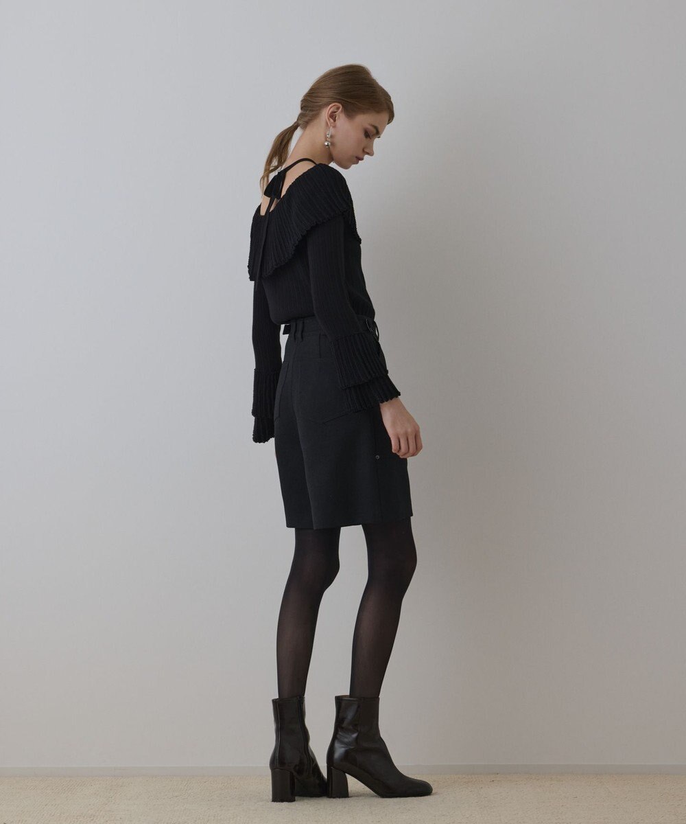 GRACE CONTINENTAL ツイーディーハーフパンツ 