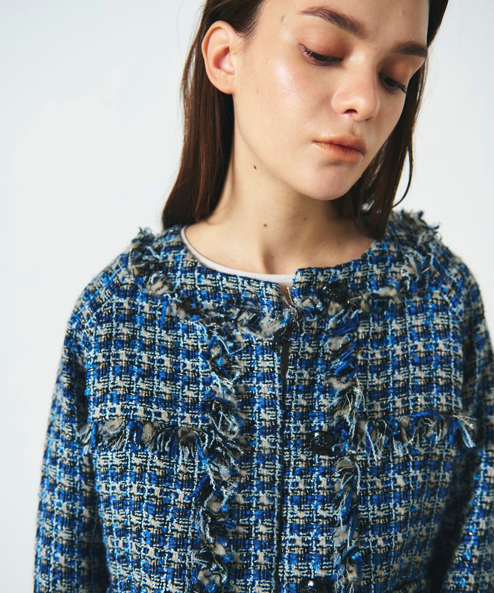 GRACE CONTINENTAL フリンジドルマンジャケット