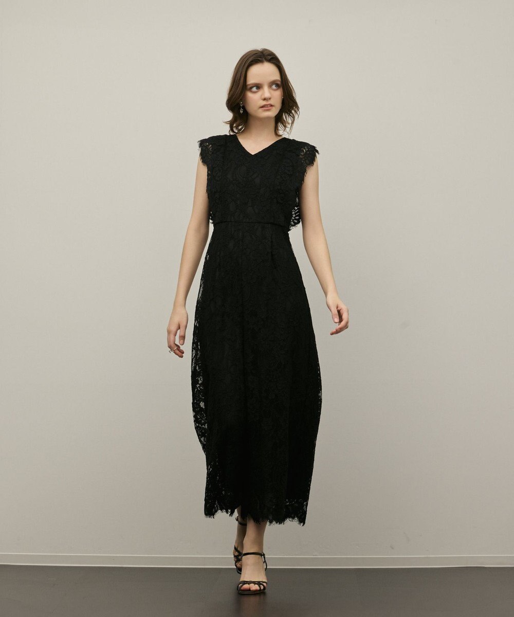 GRACE CONTINENTAL コードレースサロペット 