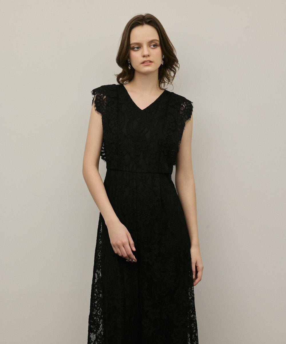 GRACE CONTINENTAL コードレースサロペット 