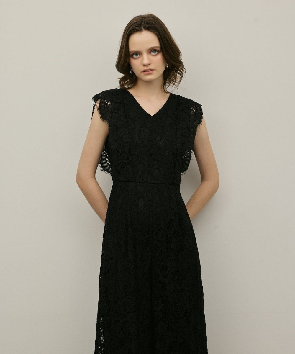 GRACE CONTINENTAL コードレースサロペット 