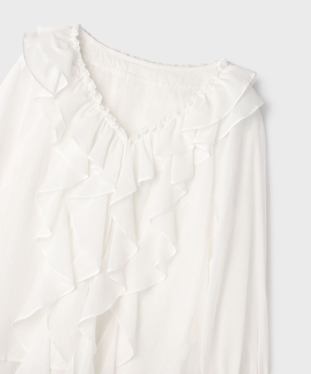 GRACE CONTINENTAL フリルブラウス 