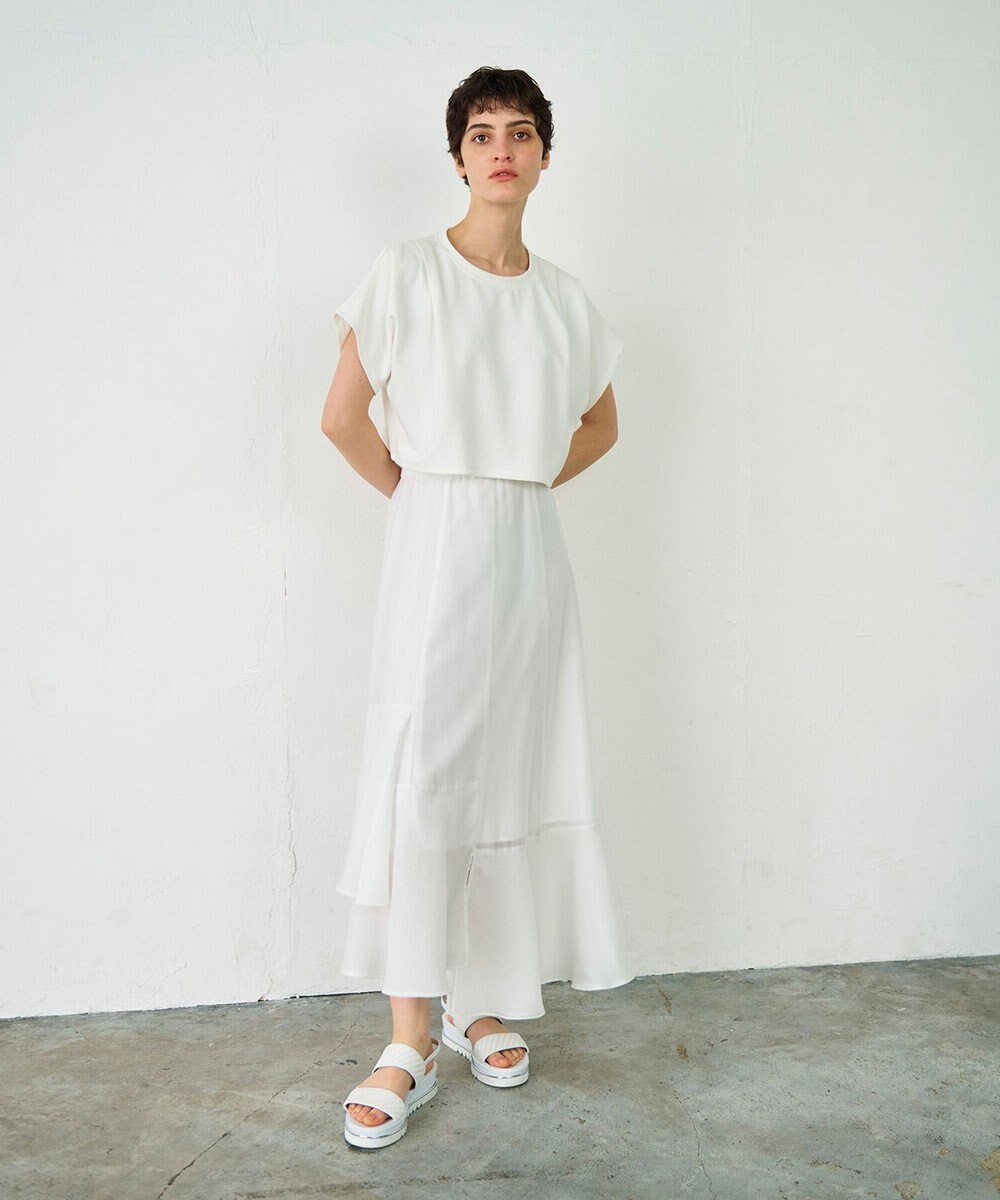 GRACE CONTINENTAL イレギュラーヘムスカート