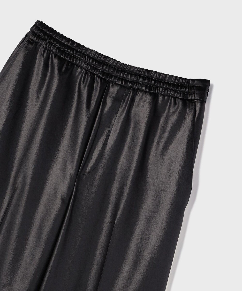 GRACE CONTINENTAL レザーライクパンツ 