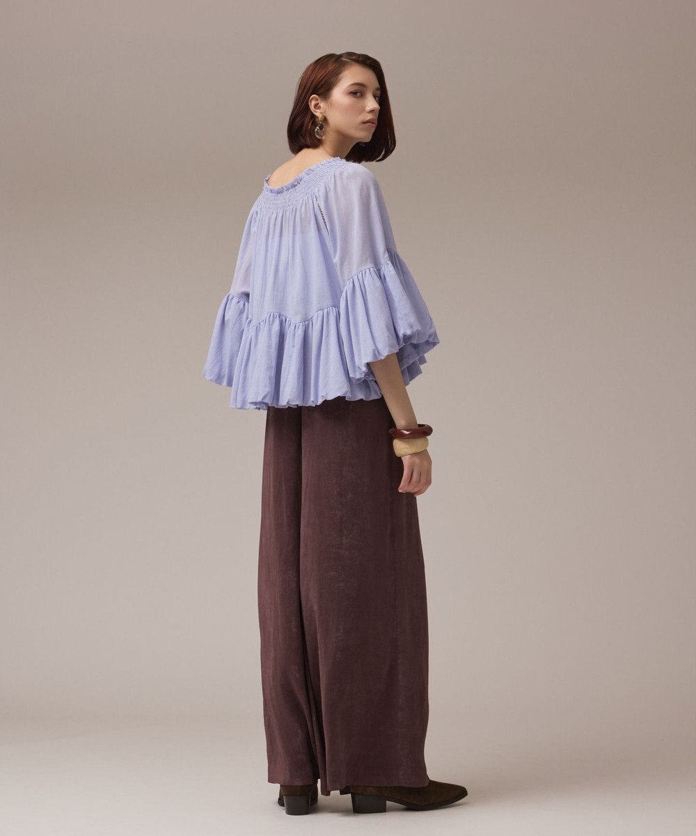 GRACE CONTINENTAL バルーンカフタントップ 