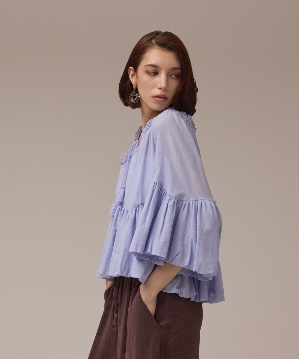 GRACE CONTINENTAL バルーンカフタントップ 