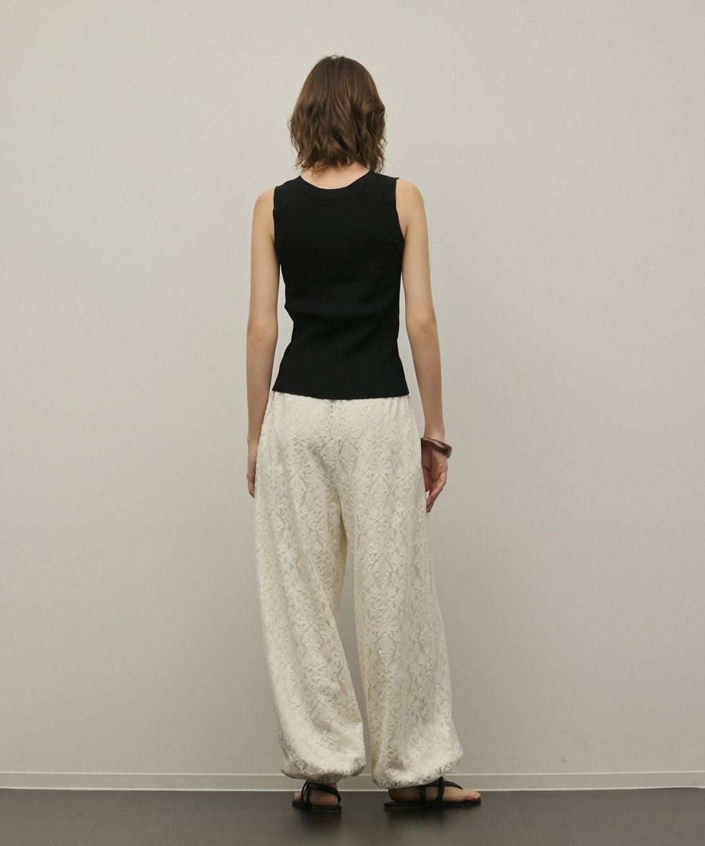 GRACE CONTINENTAL リブニットタンクトップ 