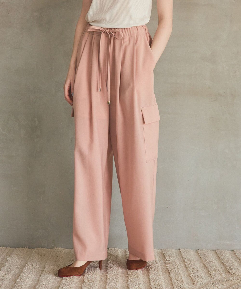 GRACE CONTINENTAL ワイドイージーカーゴパンツ 