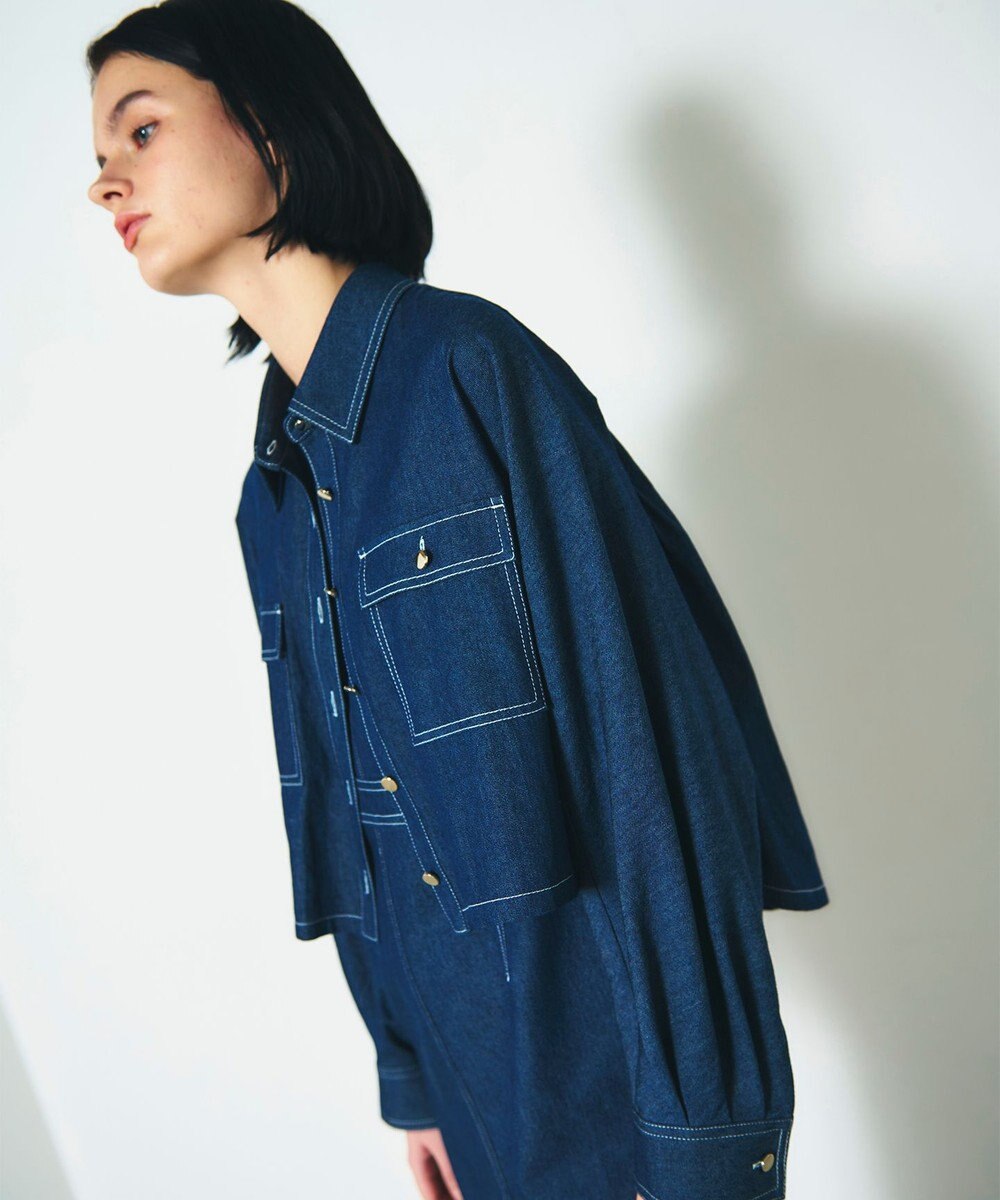 GRACE CONTINENTAL セットデニムワンピース