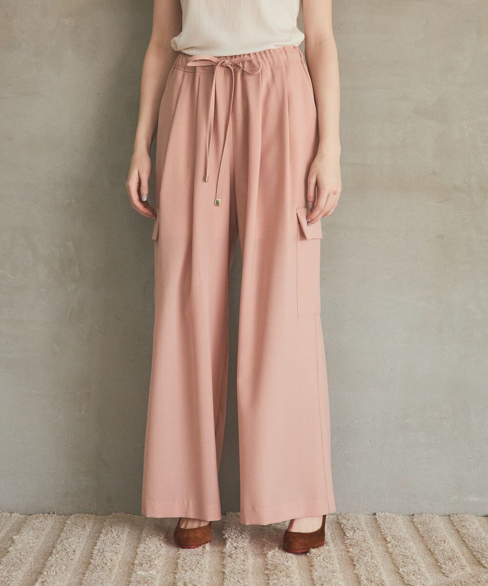 GRACE CONTINENTAL ワイドイージーカーゴパンツ 