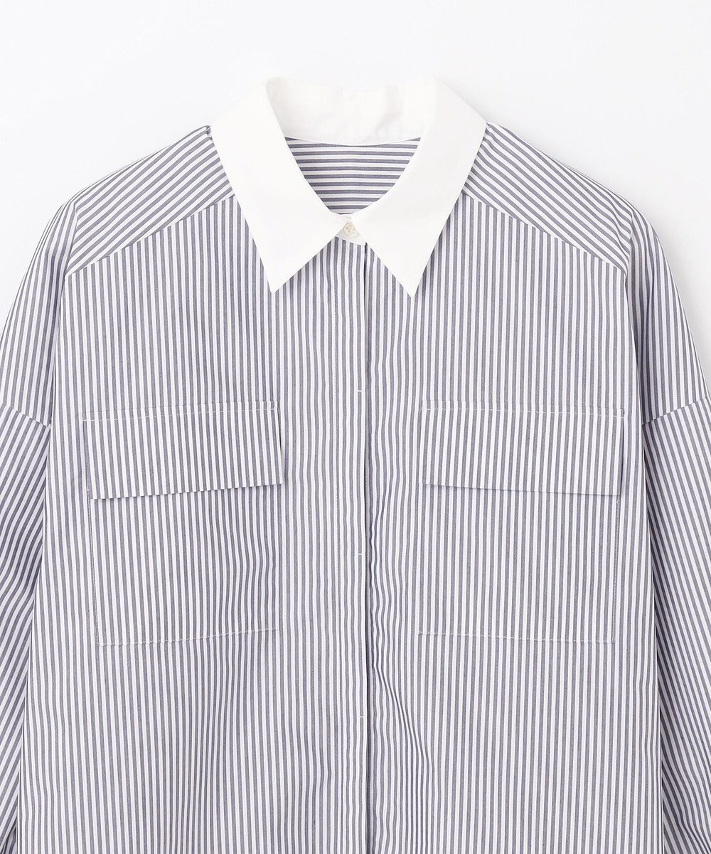 GRACE CONTINENTAL バックコンシャスシャツ 