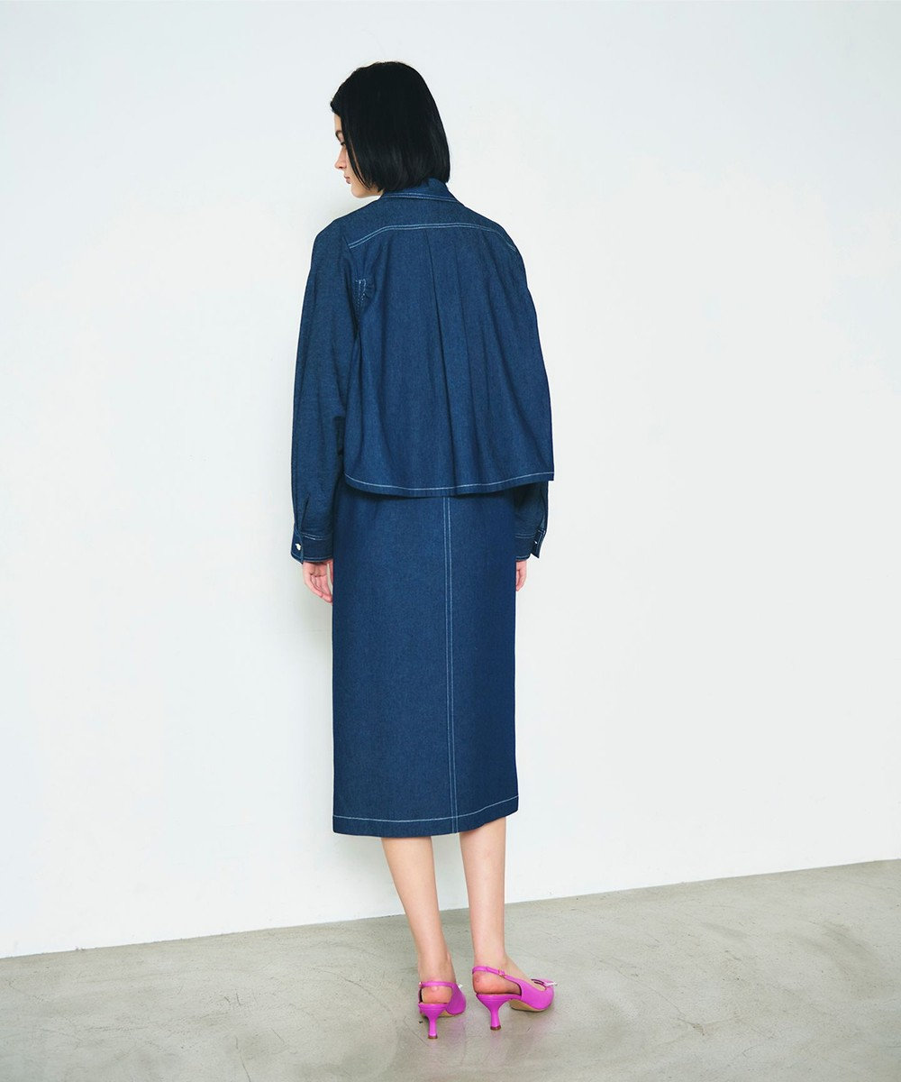 GRACE CONTINENTAL セットデニムワンピース