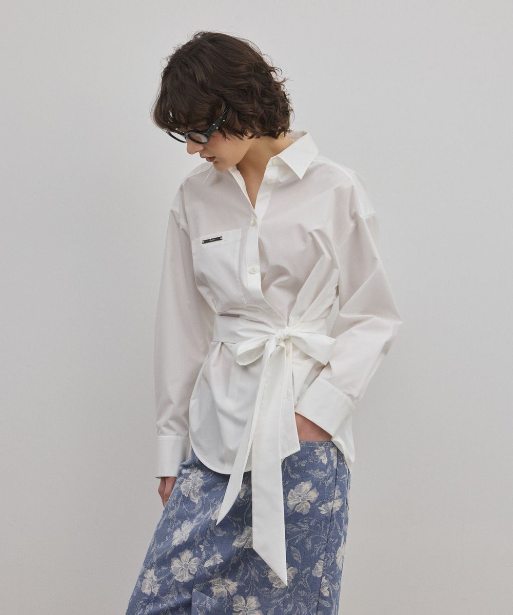 GRACE CONTINENTAL ボウタイマルチwayシャツ 