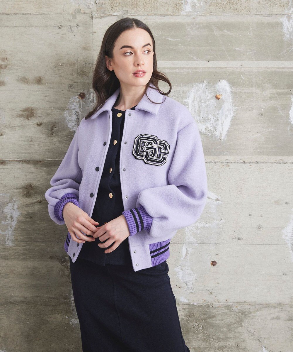 GRACE CONTINENTAL バーシティembジャケット 