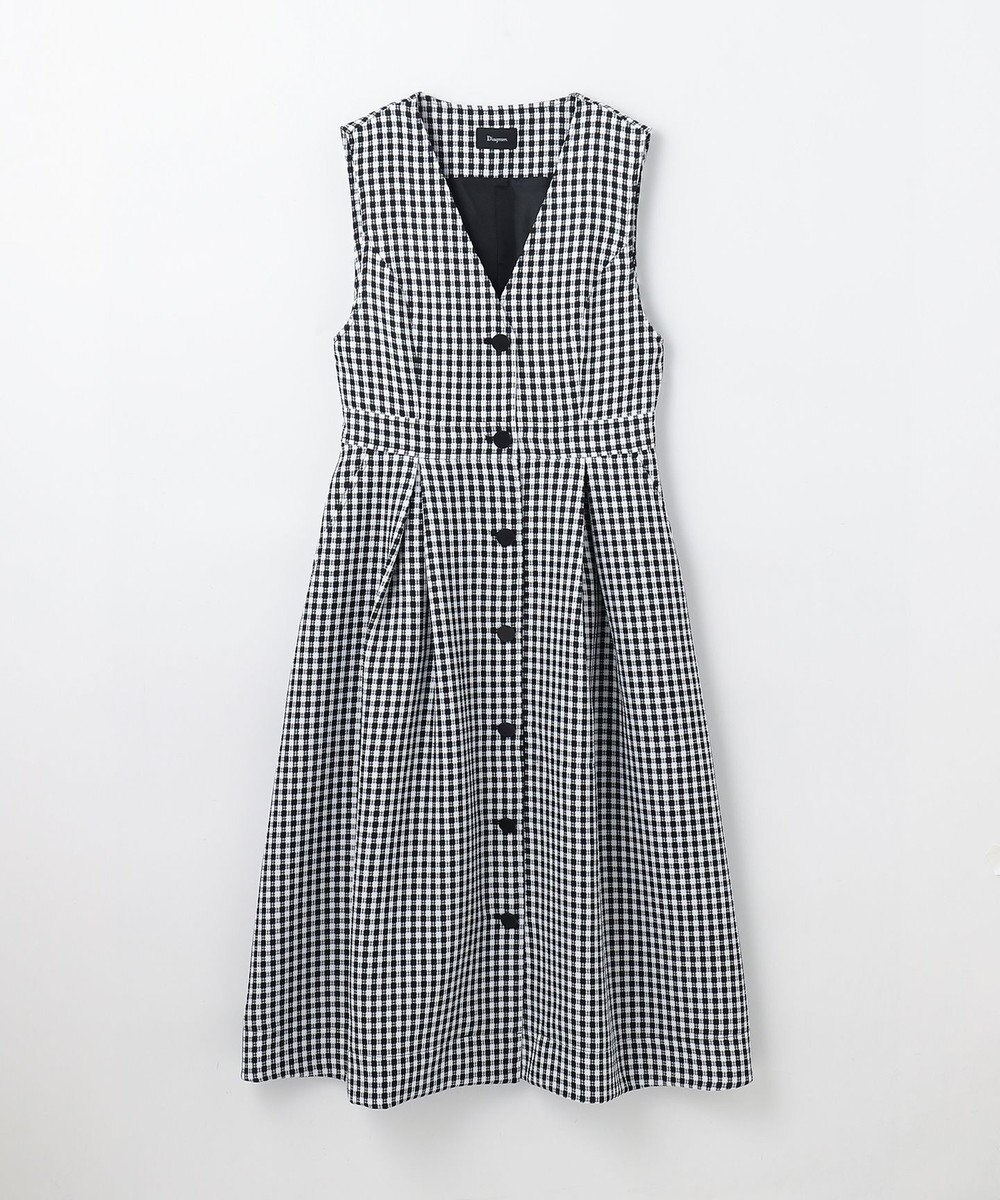 GRACE CONTINENTAL チェックジャンパースカート 