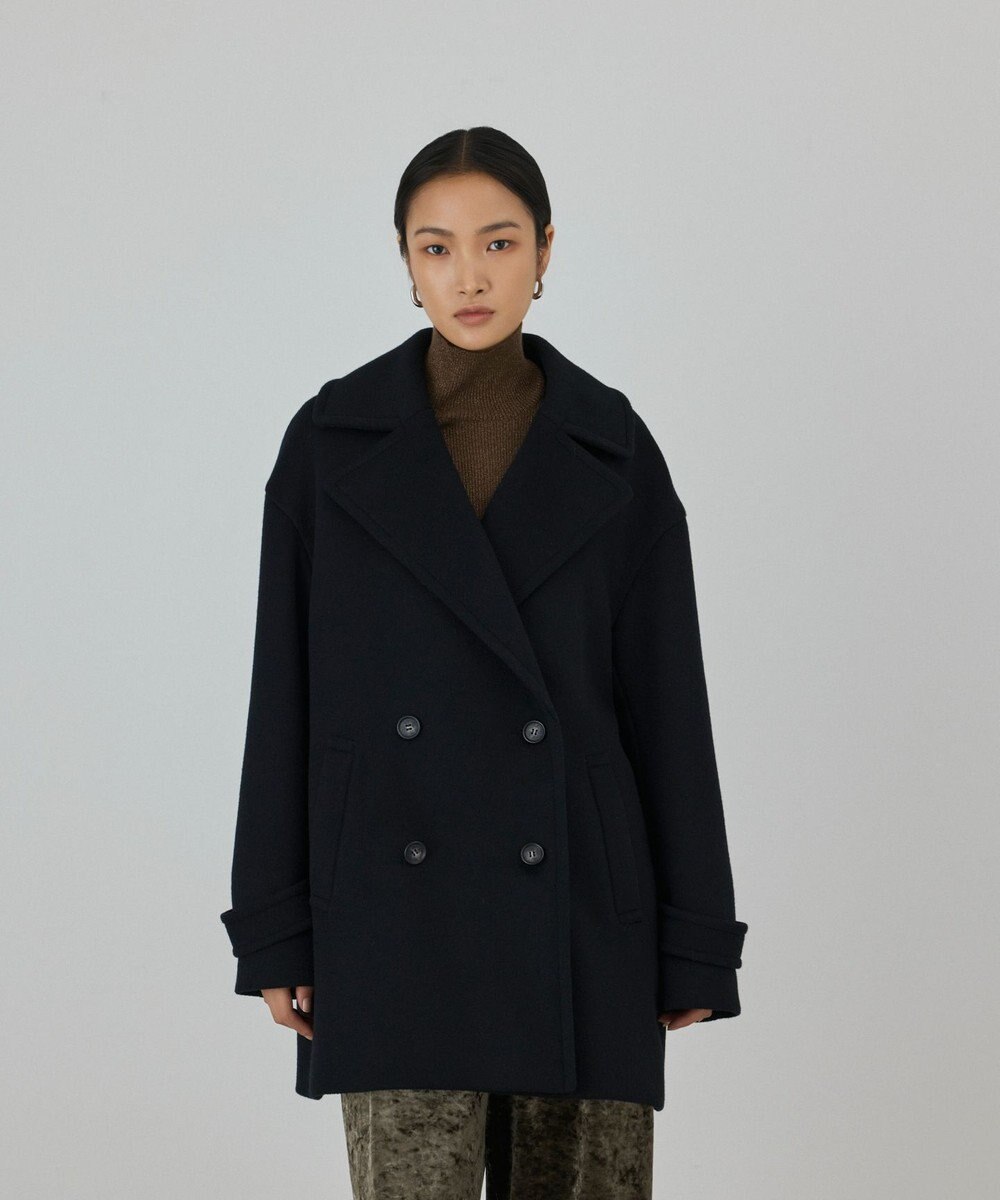 GRACE CONTINENTAL ショートビーバーPコート 