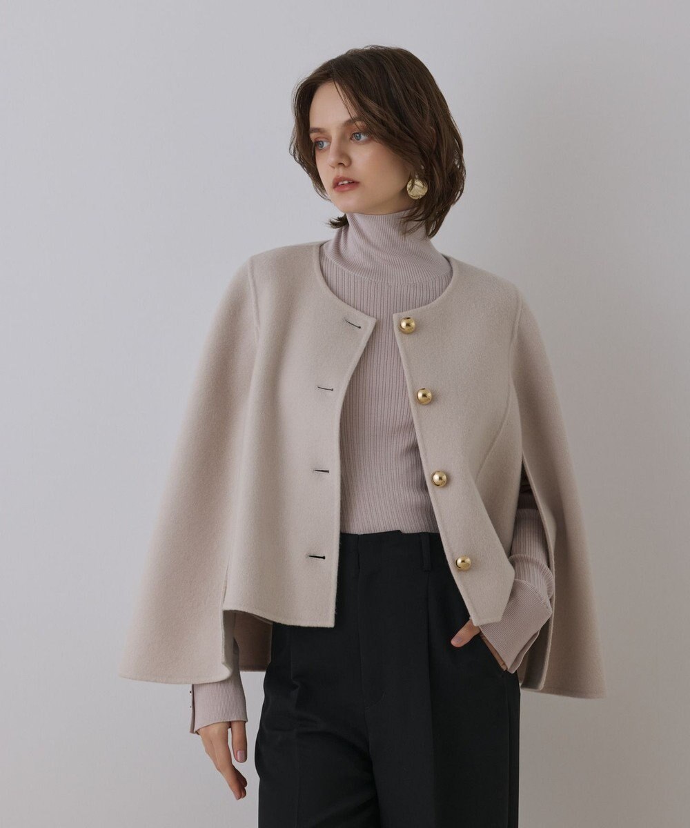 GRACE CONTINENTAL リバーケープジャケット 