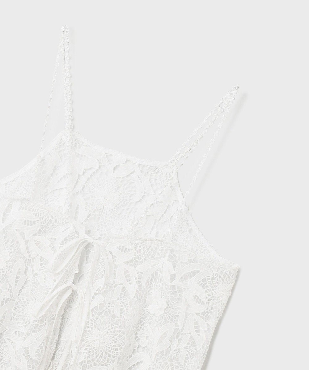 GRACE CONTINENTAL フラワーレースキャミソール