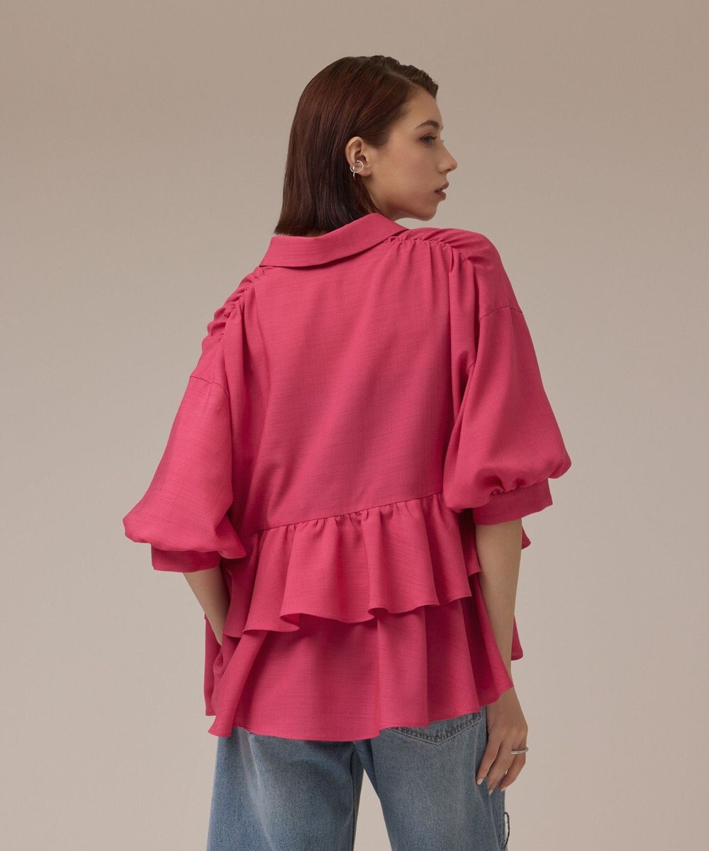 GRACE CONTINENTAL ティアードシャツチュニック 