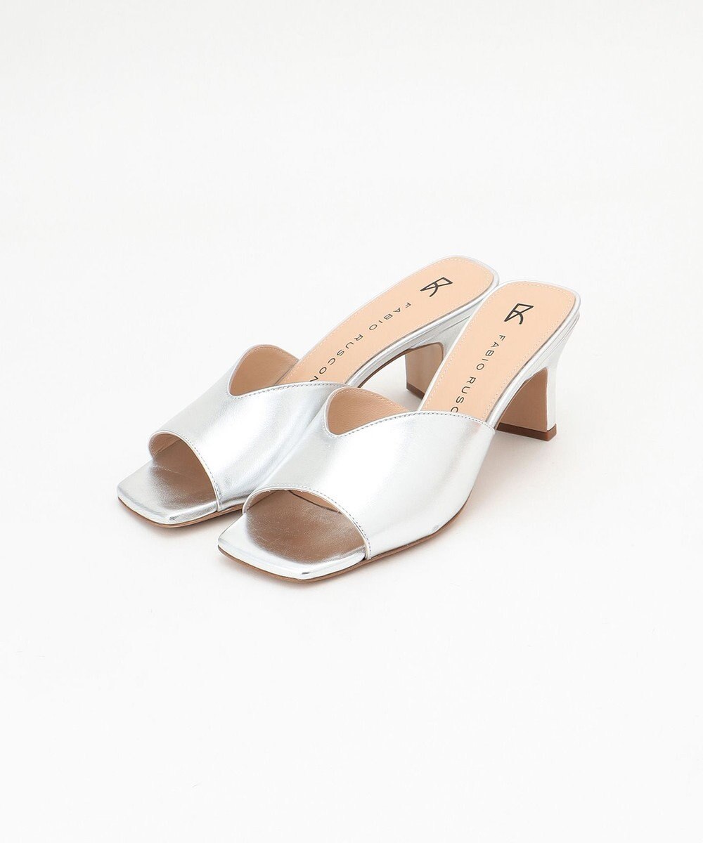 GRACE CONTINENTAL FABIO RUSCONI メタリックミュール 