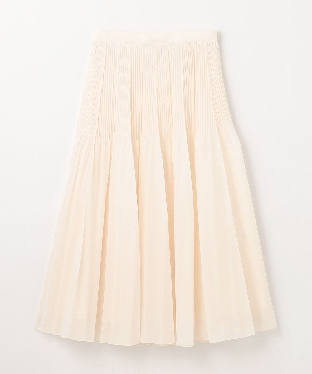 GRACE CONTINENTAL オーガンジープリーツスカート 