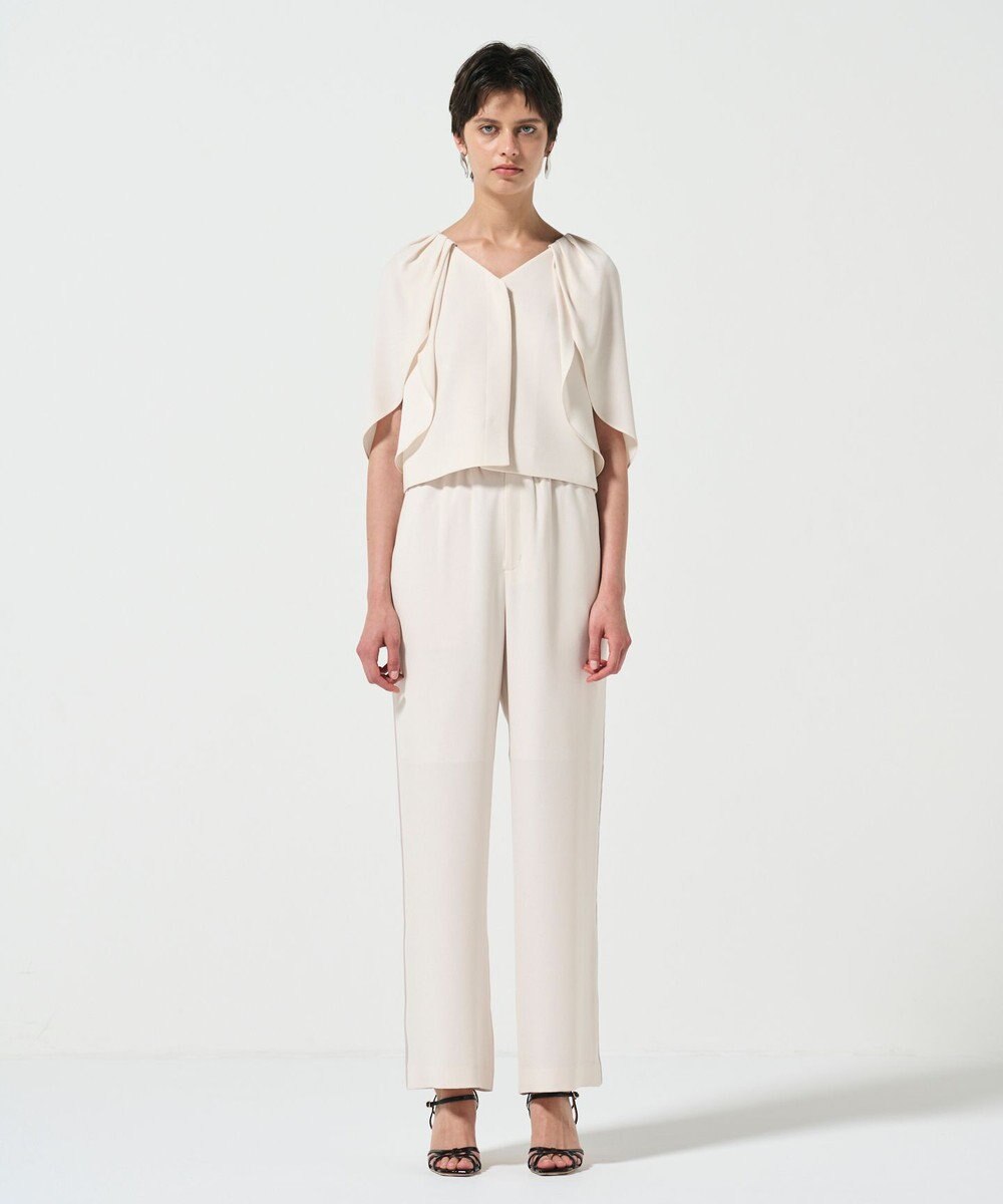 GRACE CONTINENTAL ケープスリーブトップ 