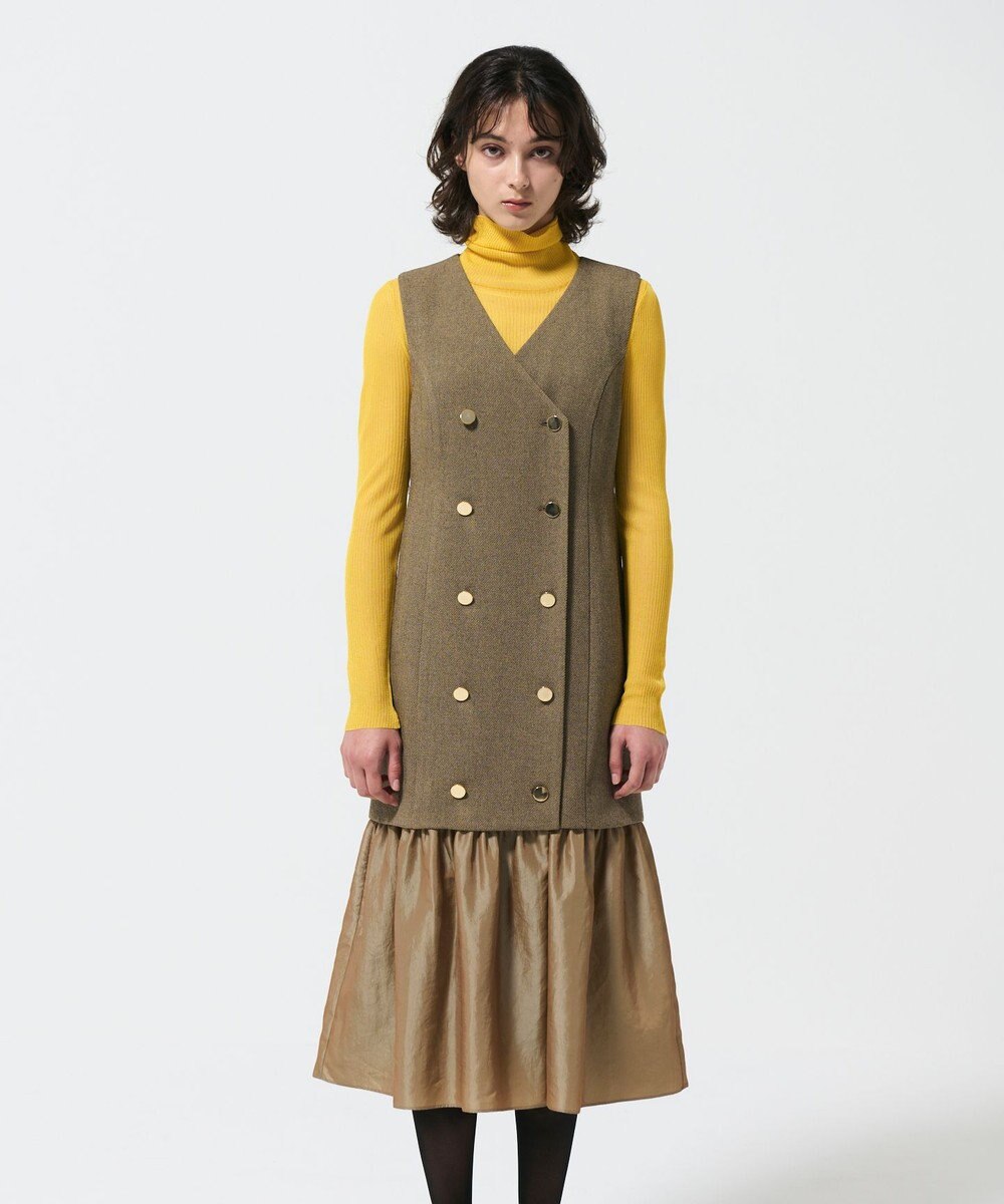 GRACE CONTINENTAL カルゼコンビジレワンピース 