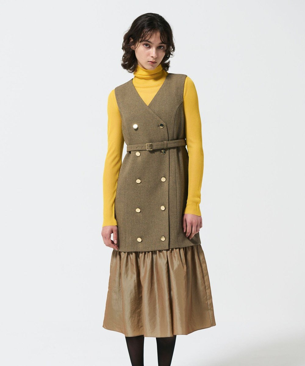 GRACE CONTINENTAL カルゼコンビジレワンピース 