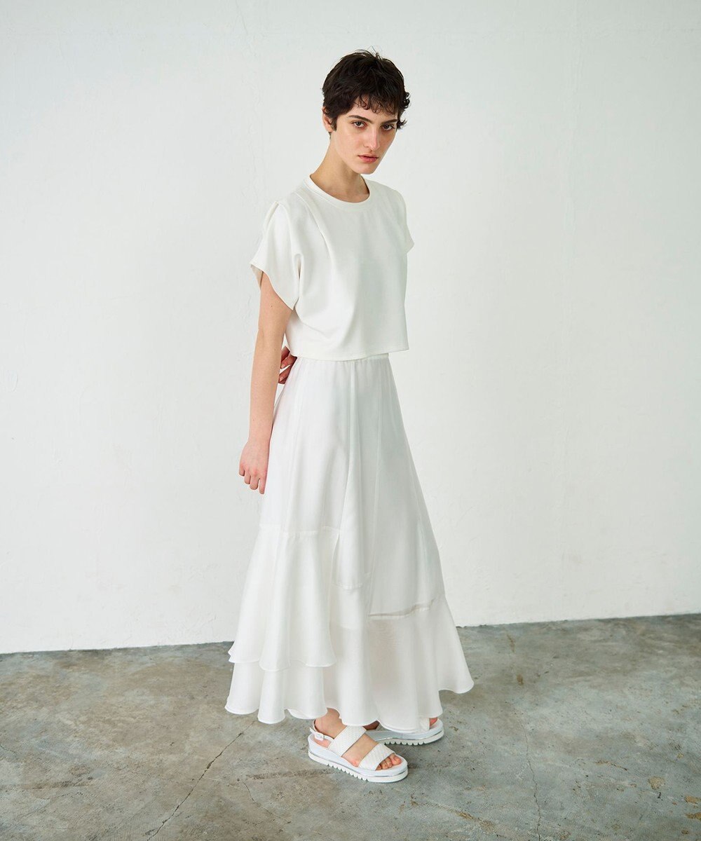 GRACE CONTINENTAL イレギュラーヘムスカート 