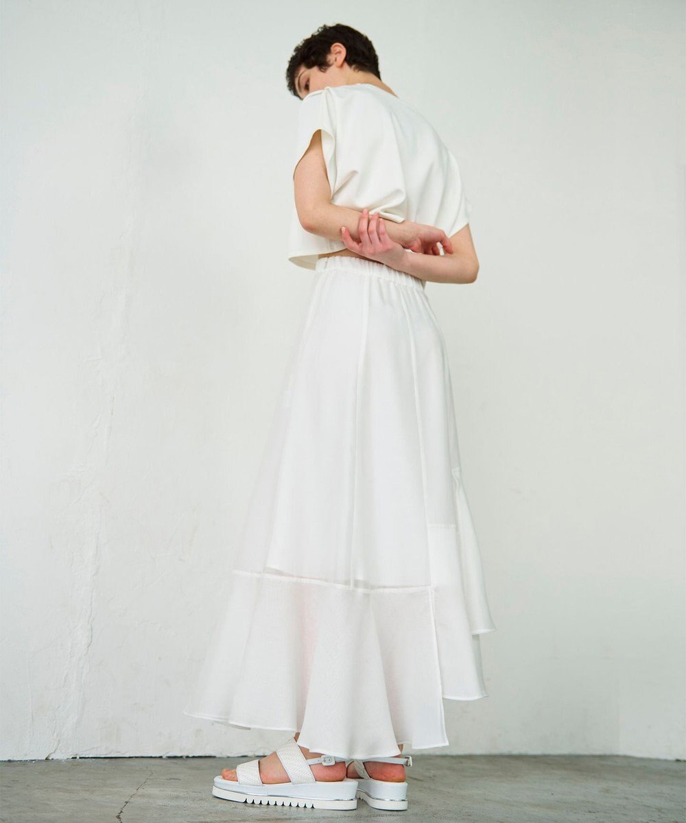 GRACE CONTINENTAL イレギュラーヘムスカート 