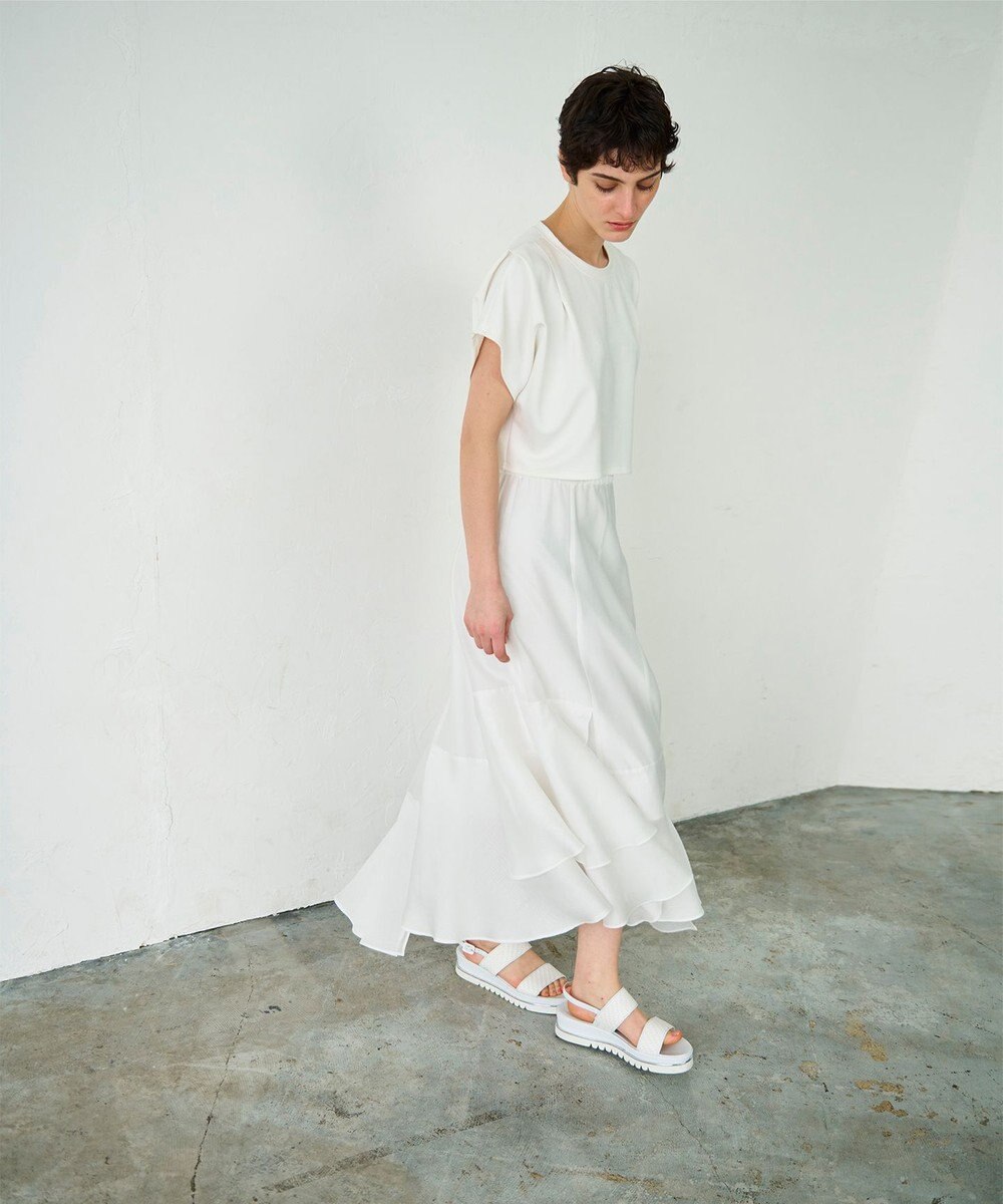 GRACE CONTINENTAL イレギュラーヘムスカート