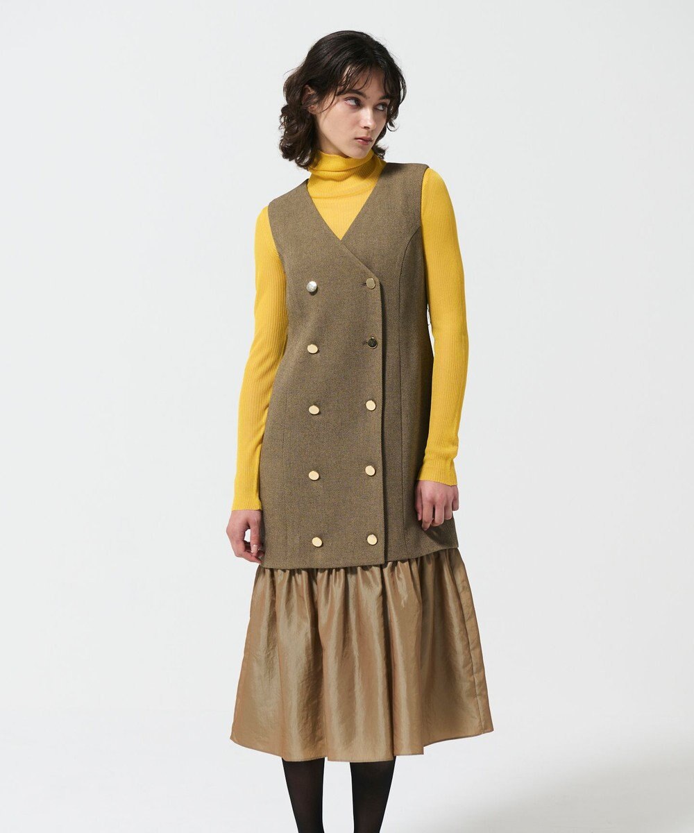 GRACE CONTINENTAL カルゼコンビジレワンピース 