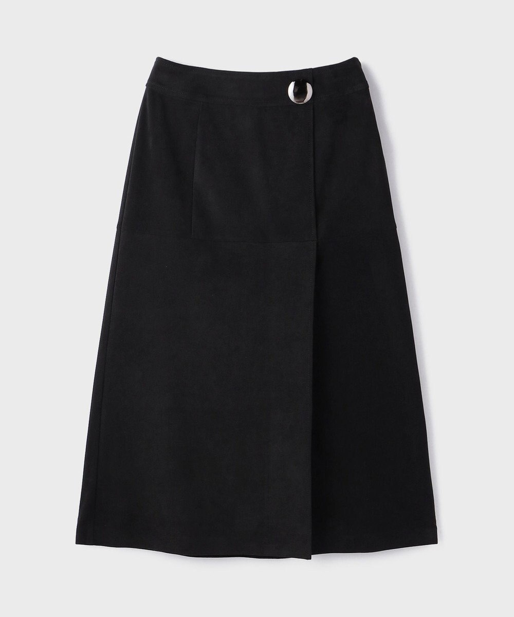 GRACE CONTINENTAL フェイクスウェードフレアスカート 