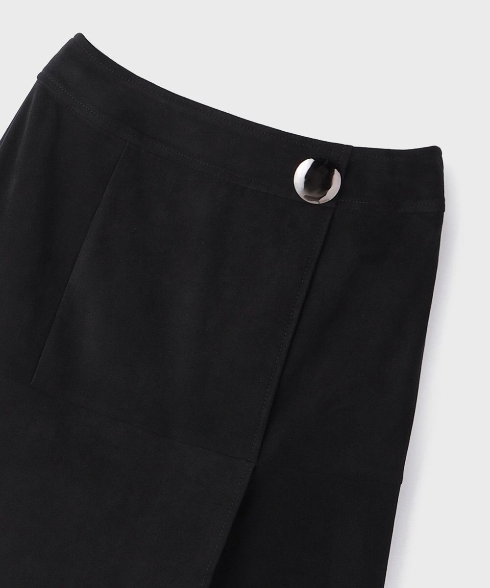 GRACE CONTINENTAL フェイクスウェードフレアスカート 