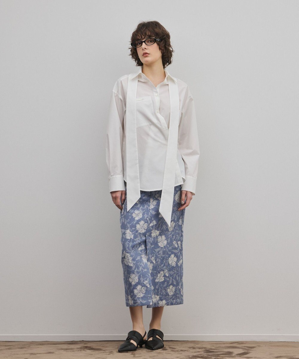 GRACE CONTINENTAL ボウタイマルチwayシャツ 