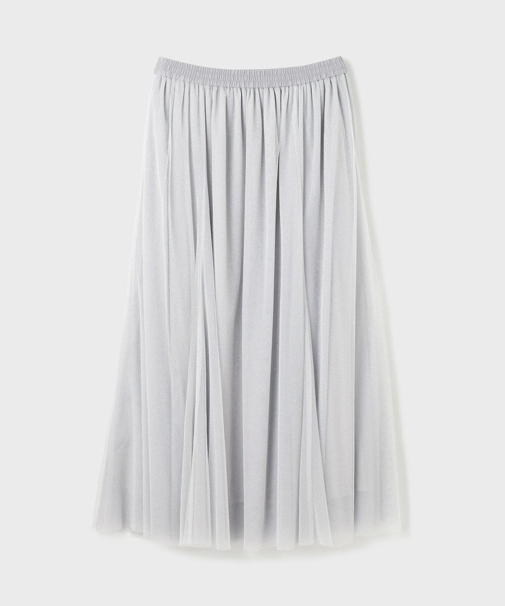 GRACE CONTINENTAL ラメチュールスカート 