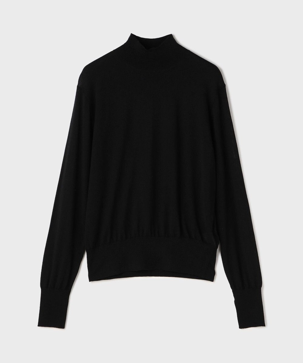 GRACE CONTINENTAL ウールシルクタートルトップ 